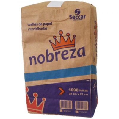 Papel toalha interfolhada Nobreza
