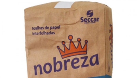 Papel toalha interfolhada Nobreza Papel toalha interfolhada Nobreza