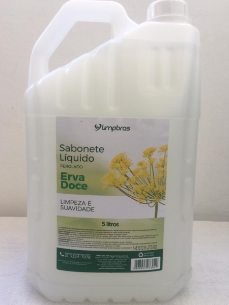 Sabonete Líquido Perolizado Erva Doce