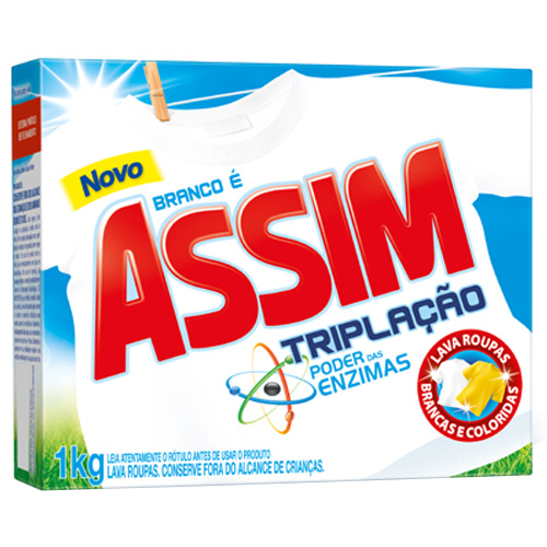 Sabão em pó Assim