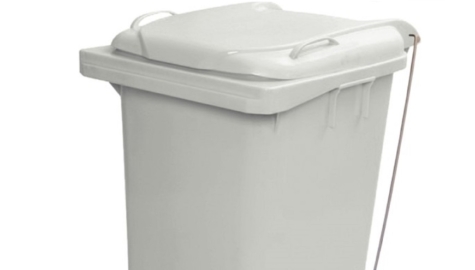 Lixeira  Plastica com Pedal 120 LTS – Branca