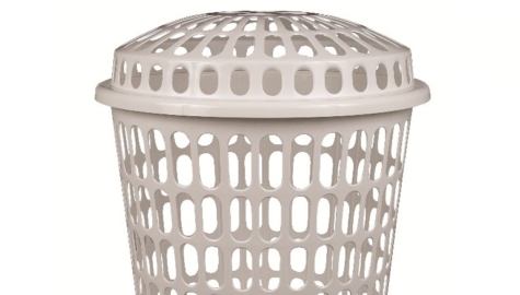 Cesto De Roupa Telado 60 L Redondo