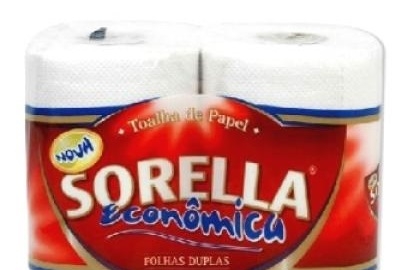 Papel Toalha Sorella C/02 unidades Papel Toalha Sorella C/02 unidades