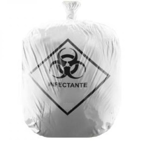 Saco de Lixo Infectante 50 Litros C/100 unidades