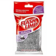 Esponja de Aço Inox FlashLimp